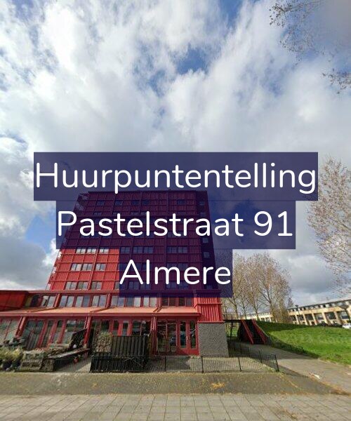 Foto gevel Huurpuntentelling voor Pastelstraat 91, Almere