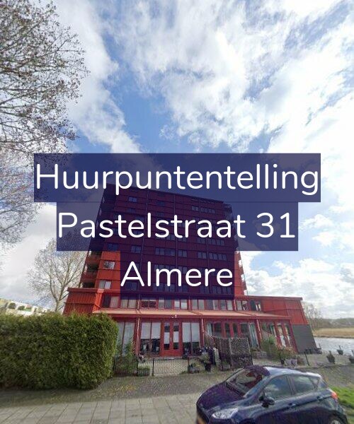 Foto gevel Huurpuntentelling voor Pastelstraat 31, Almere