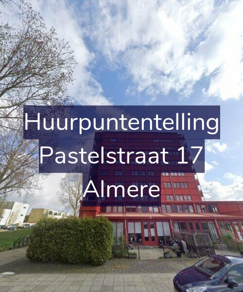 Foto gevel Huurpuntentelling voor Pastelstraat 17, Almere