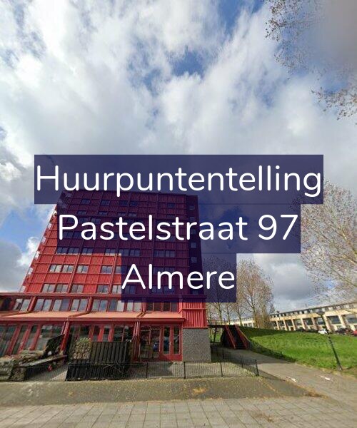 Foto gevel Huurpuntentelling voor Pastelstraat 97, Almere