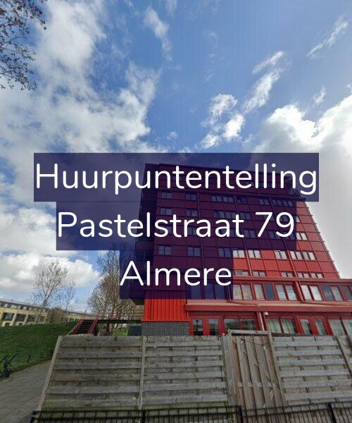 Foto gevel Huurpuntentelling voor Pastelstraat 79, Almere