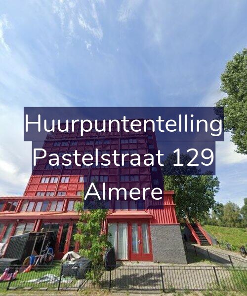 Foto gevel Huurpuntentelling voor Pastelstraat 129, Almere