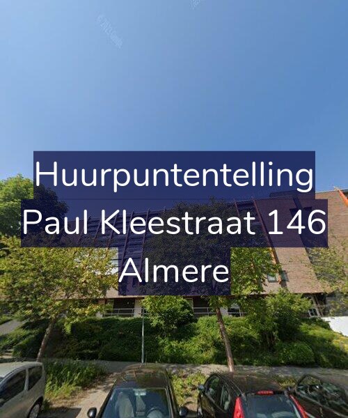 Foto gevel Huurpuntentelling voor Paul Kleestraat 146, Almere