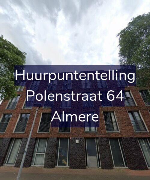 Foto gevel Huurpuntentelling voor Polenstraat 64, Almere