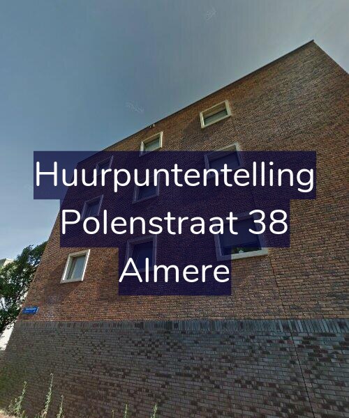Foto gevel Huurpuntentelling voor Polenstraat 38, Almere