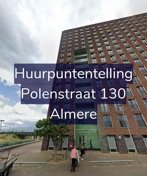 Foto gevel Huurpuntentelling voor Polenstraat 130, Almere