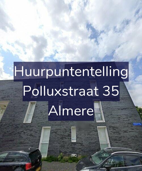 Foto gevel Huurpuntentelling voor Polluxstraat 35, Almere
