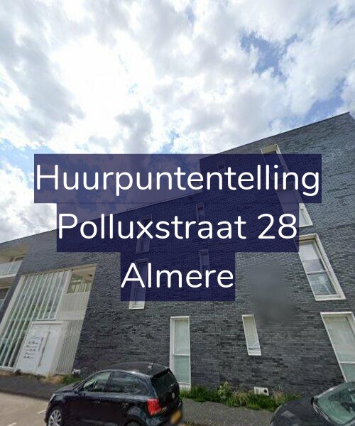 Foto gevel Huurpuntentelling voor Polluxstraat 28, Almere