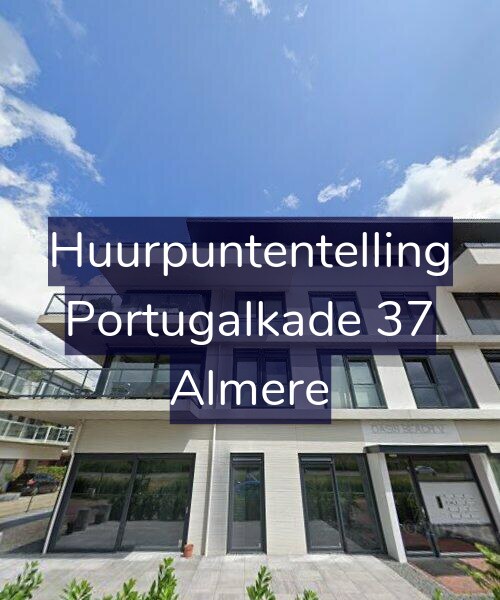 Foto gevel Huurpuntentelling voor Portugalkade 37, Almere