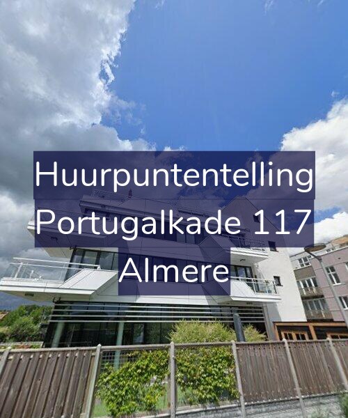 Foto gevel Huurpuntentelling voor Portugalkade 117, Almere