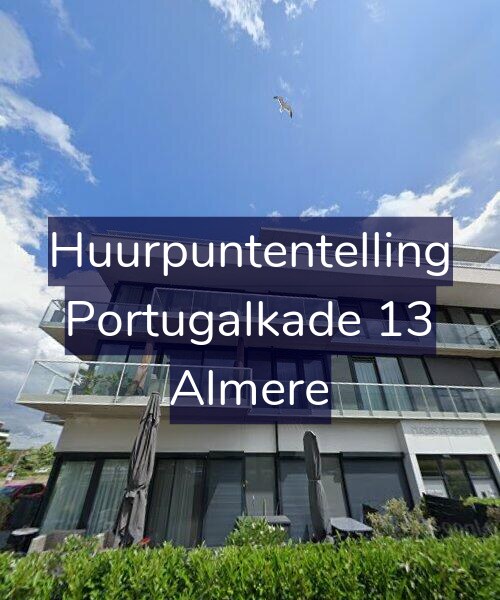 Foto gevel Huurpuntentelling voor Portugalkade 13, Almere