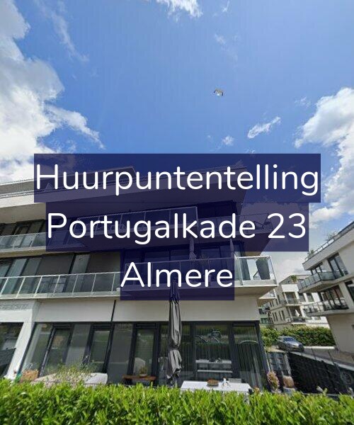 Foto gevel Huurpuntentelling voor Portugalkade 23, Almere