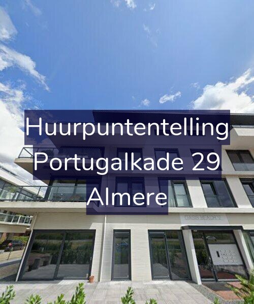 Foto gevel Huurpuntentelling voor Portugalkade 29, Almere