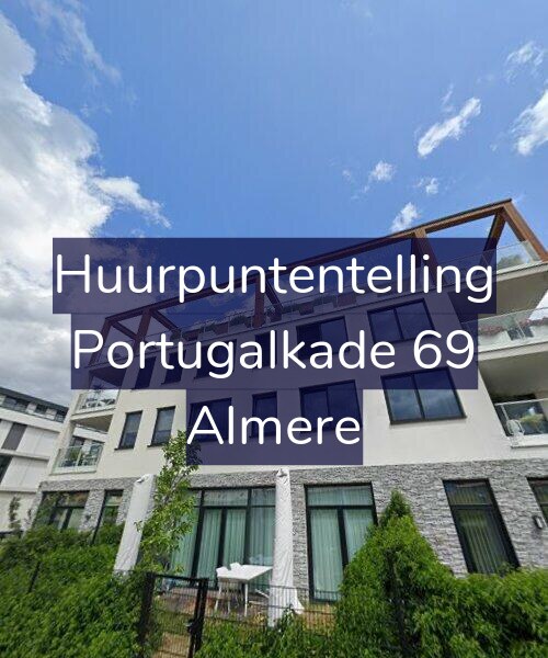 Foto gevel Huurpuntentelling voor Portugalkade 69, Almere