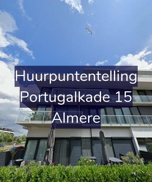 Foto gevel Huurpuntentelling voor Portugalkade 15, Almere