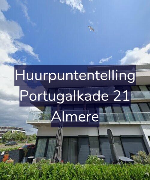 Foto gevel Huurpuntentelling voor Portugalkade 21, Almere