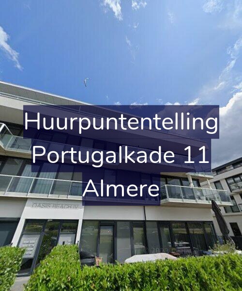 Foto gevel Huurpuntentelling voor Portugalkade 11, Almere