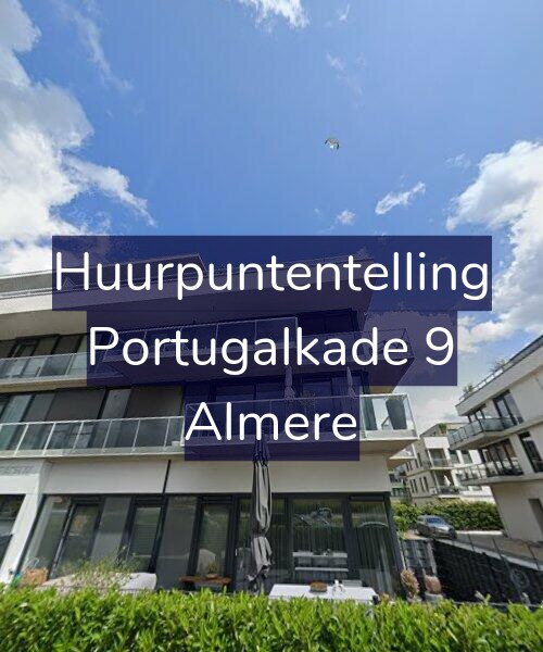 Foto gevel Huurpuntentelling voor Portugalkade 9, Almere