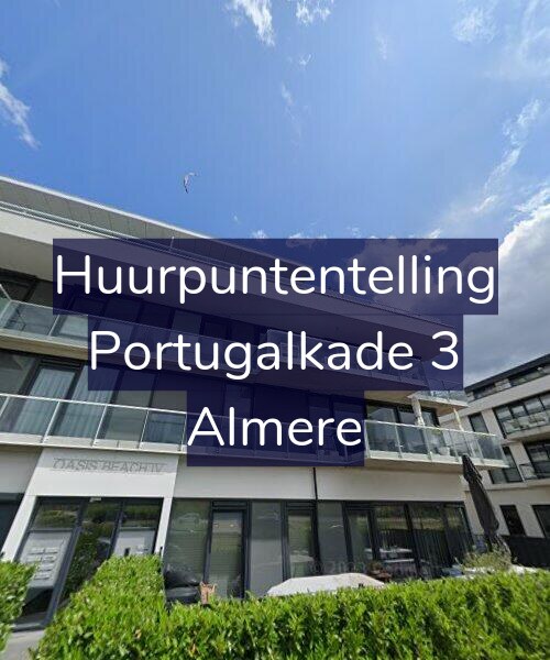 Foto gevel Huurpuntentelling voor Portugalkade 3, Almere