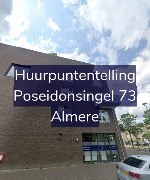 Foto gevel Huurpuntentelling voor Poseidonsingel 73, Almere