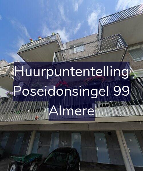 Foto gevel Huurpuntentelling voor Poseidonsingel 99, Almere