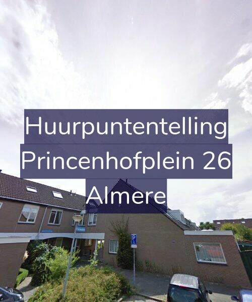 Foto gevel Huurpuntentelling voor Princenhofplein 26, Almere
