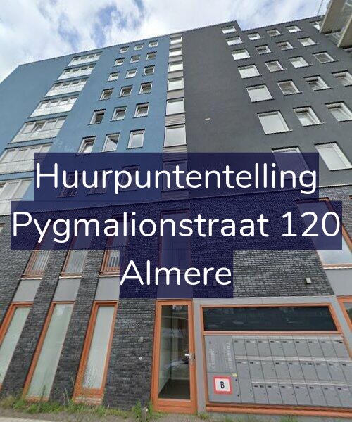 Foto gevel Huurpuntentelling voor Pygmalionstraat 120, Almere