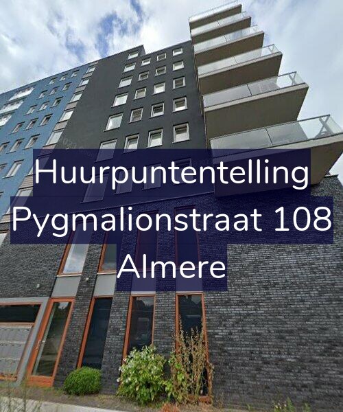 Foto gevel Huurpuntentelling voor Pygmalionstraat 108, Almere