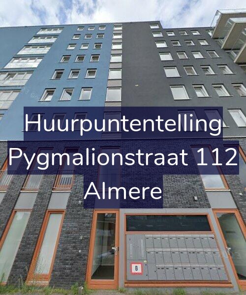 Foto gevel Huurpuntentelling voor Pygmalionstraat 112, Almere