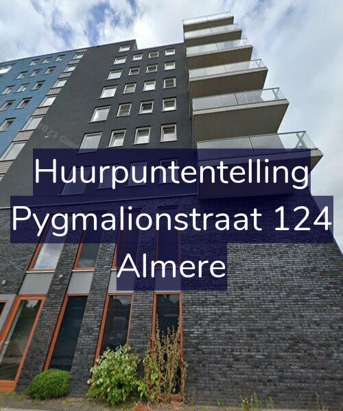Foto gevel Huurpuntentelling voor Pygmalionstraat 124, Almere