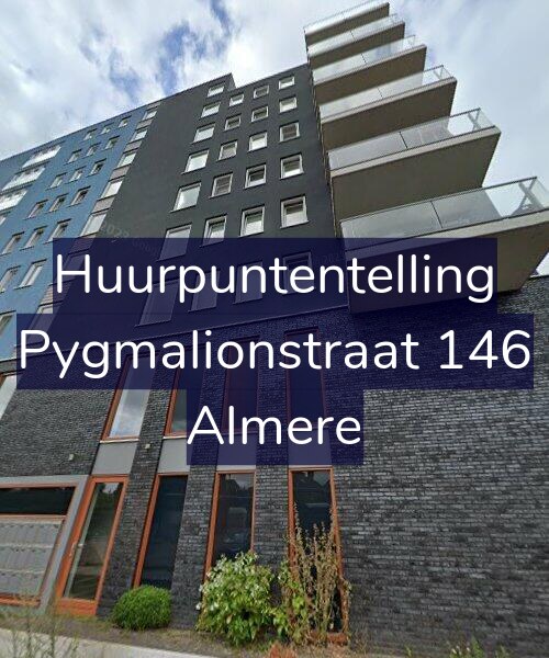 Foto gevel Huurpuntentelling voor Pygmalionstraat 146, Almere