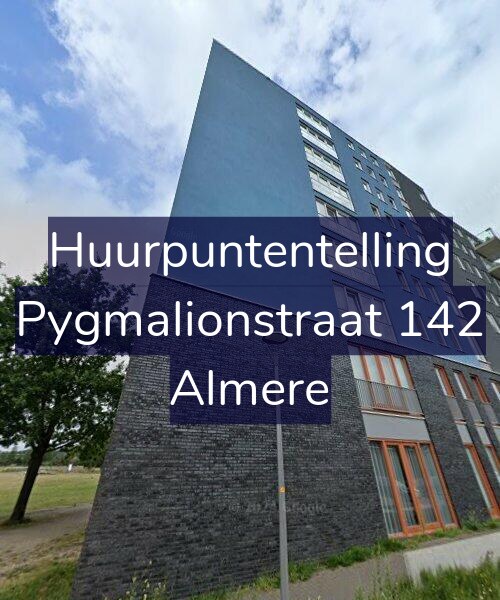 Foto gevel Huurpuntentelling voor Pygmalionstraat 142, Almere