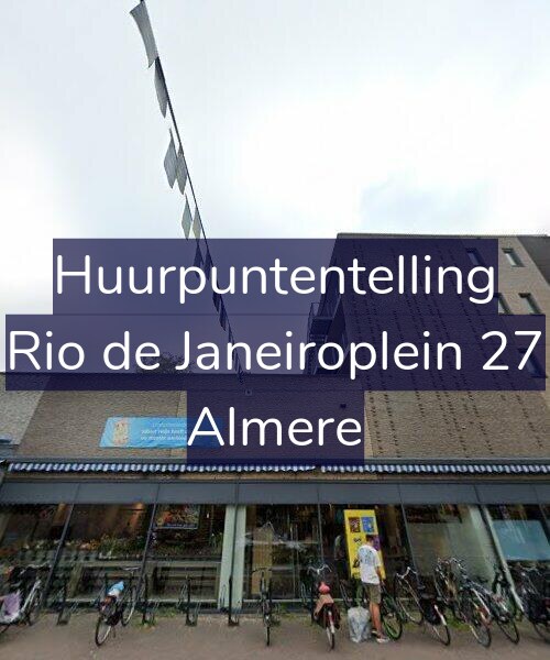 Foto gevel Huurpuntentelling voor Rio de Janeiroplein 27, Almere