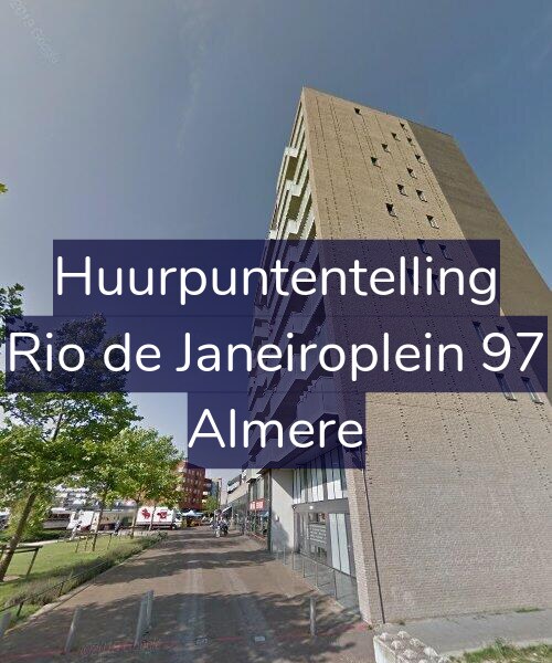 Foto gevel Huurpuntentelling voor Rio de Janeiroplein 97, Almere