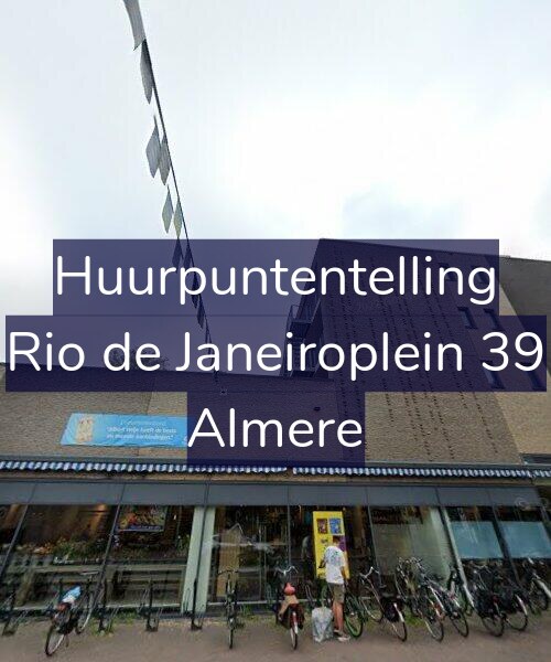 Foto gevel Huurpuntentelling voor Rio de Janeiroplein 39, Almere