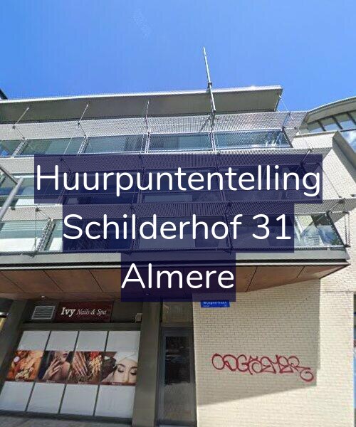 Foto gevel Huurpuntentelling voor Schilderhof 31, Almere