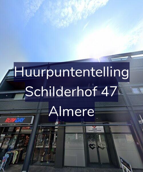 Foto gevel Huurpuntentelling voor Schilderhof 47, Almere