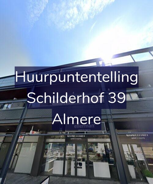 Foto gevel Huurpuntentelling voor Schilderhof 39, Almere