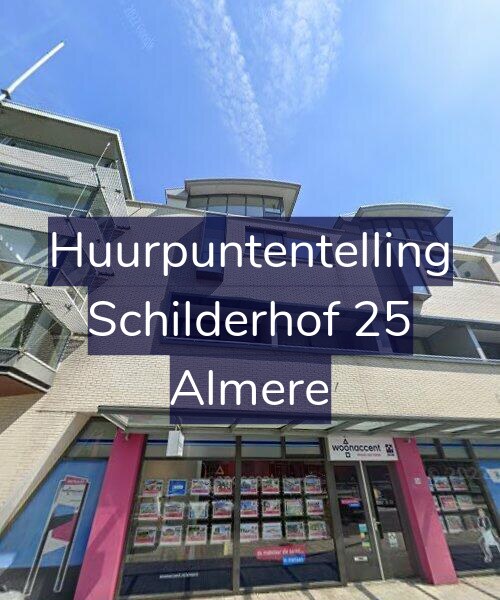 Foto gevel Huurpuntentelling voor Schilderhof 25, Almere