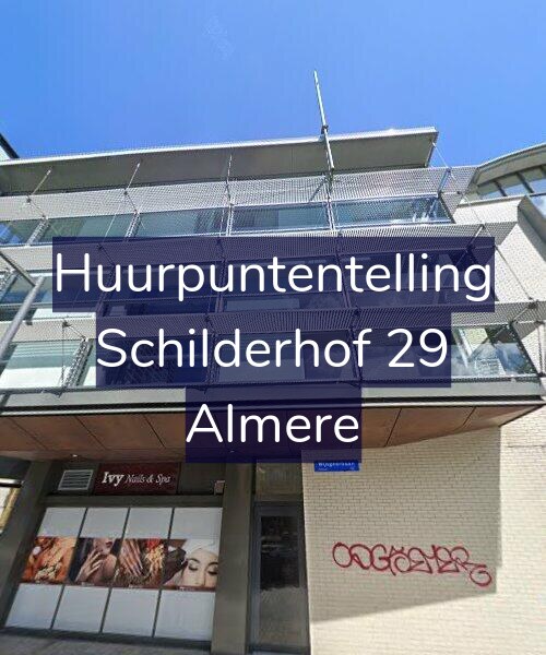 Foto gevel Huurpuntentelling voor Schilderhof 29, Almere