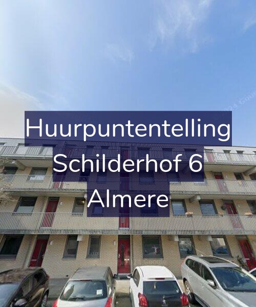 Foto gevel Huurpuntentelling voor Schilderhof 6, Almere