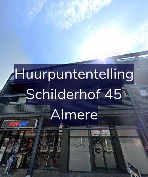 Foto gevel Huurpuntentelling voor Schilderhof 45, Almere