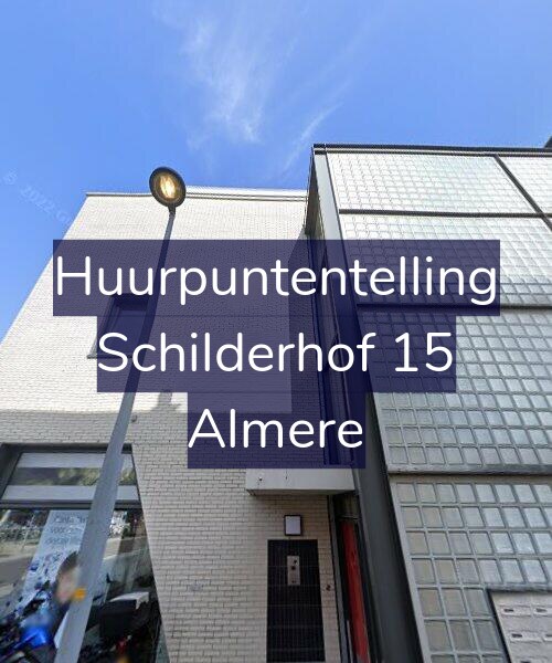 Foto gevel Huurpuntentelling voor Schilderhof 15, Almere