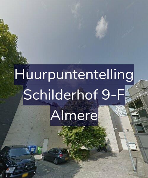 Foto gevel Huurpuntentelling voor Schilderhof 9-F, Almere