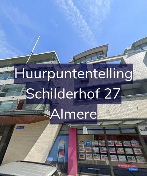 Foto gevel Huurpuntentelling voor Schilderhof 27, Almere