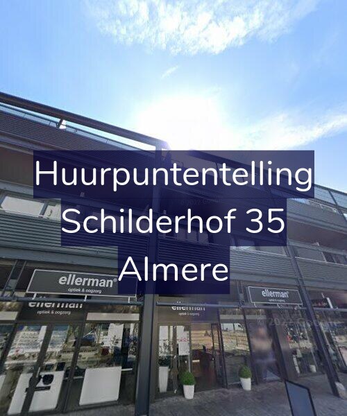 Foto gevel Huurpuntentelling voor Schilderhof 35, Almere