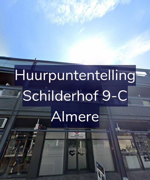 Foto gevel Huurpuntentelling voor Schilderhof 9-C, Almere