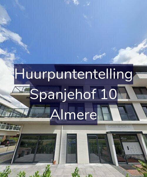 Foto gevel Huurpuntentelling voor Spanjehof 10, Almere