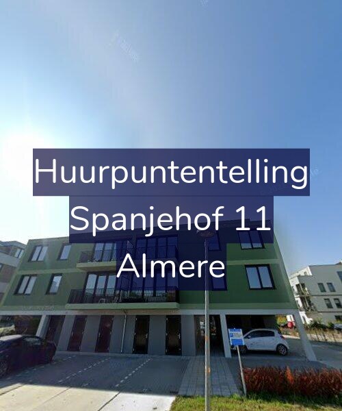 Foto gevel Huurpuntentelling voor Spanjehof 11, Almere