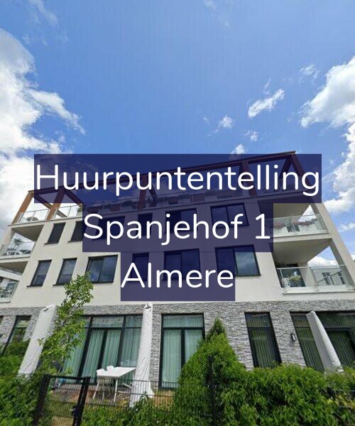 Foto gevel Huurpuntentelling voor Spanjehof 1, Almere